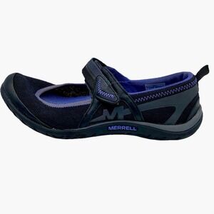 Merrell Black Mary Jane Shoes Enlighten Eluma Breeze Women Sz 7 Hiking Sporty
